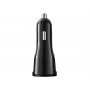 Автомобільний зарядний пристрій Canyon (1USB, 2.4A) Black (CNE-CCA033B) + кабель Lightning