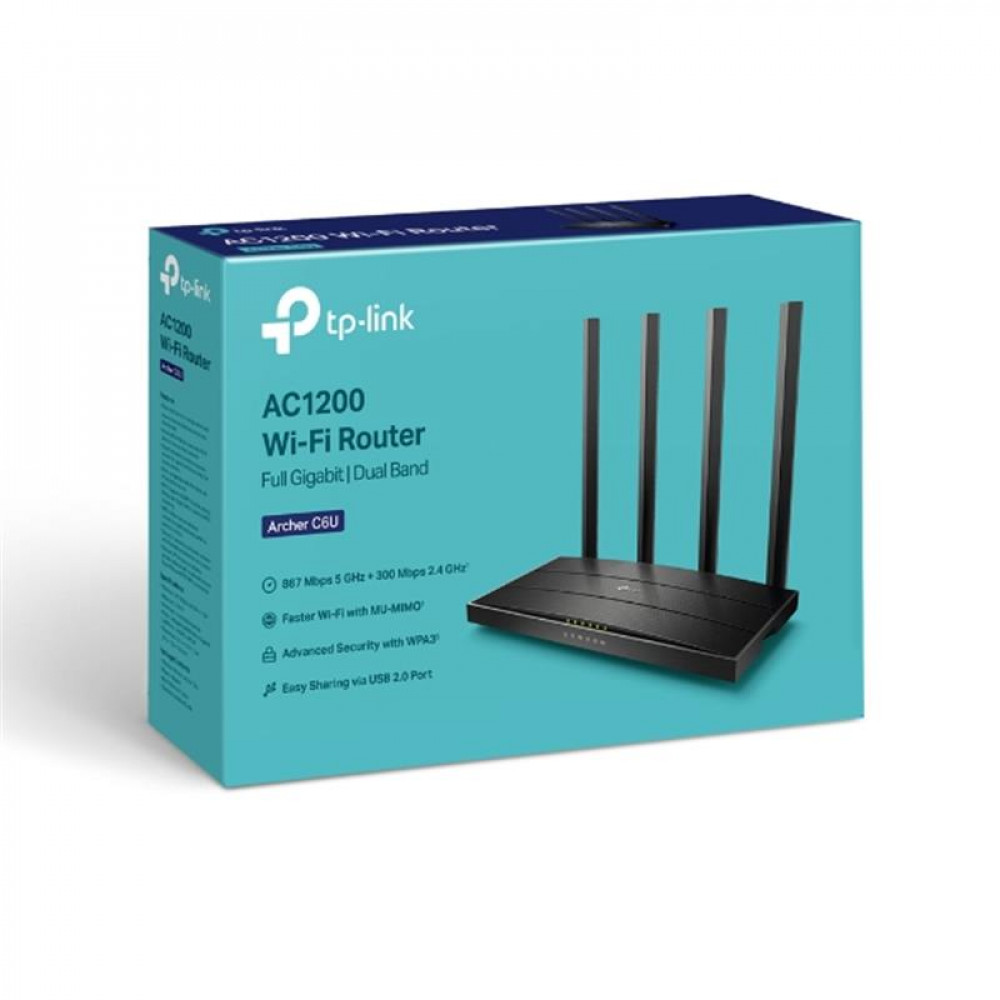Бездротовий маршрутизатор TP-Link Archer C6U
