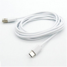 Кабель Dengos USB - USB Type-C (M/M) 2 м White (PLS-TC-2M-WHITE)