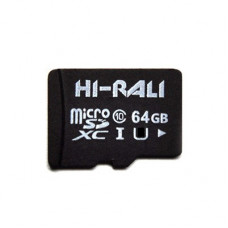 Карта пам`ятi MicroSDXC 64GB Class 10 Hi-Rali (HI-64GBSDCL10-00)