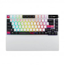 Клавіатура бездротова Asus ROG Azoth X NX Snow V2 EN PBT White (90MP044F-BKUA30)