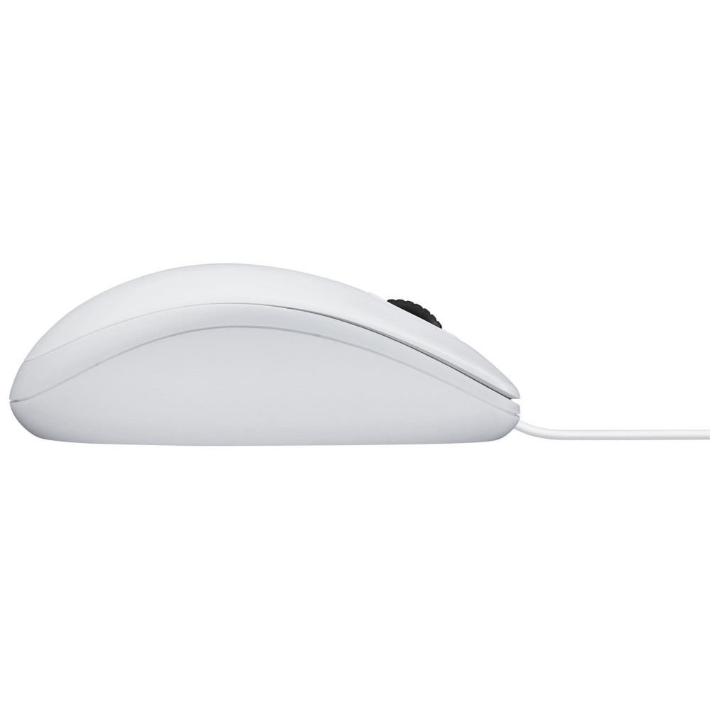 Миша Logitech B100 White (910-003360)
