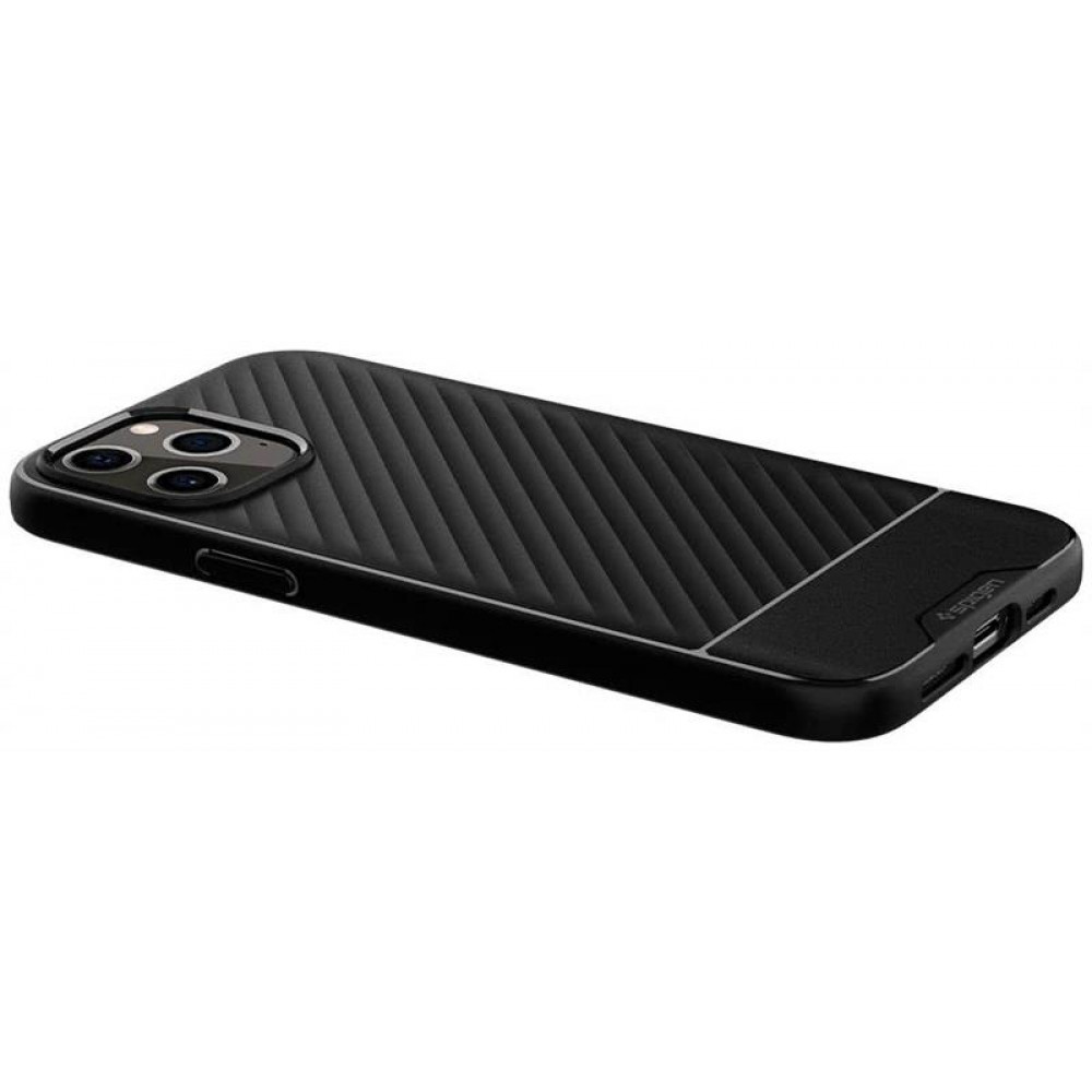 Чохол-накладка Spigen Core Armor для Apple iPhone 12 Pro Max Matte Black (ACS01471)