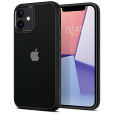 Чохол-накладка Spigen Crystal Hybrid для Apple iPhone 12 Mini Matte Black (ACS01543)
