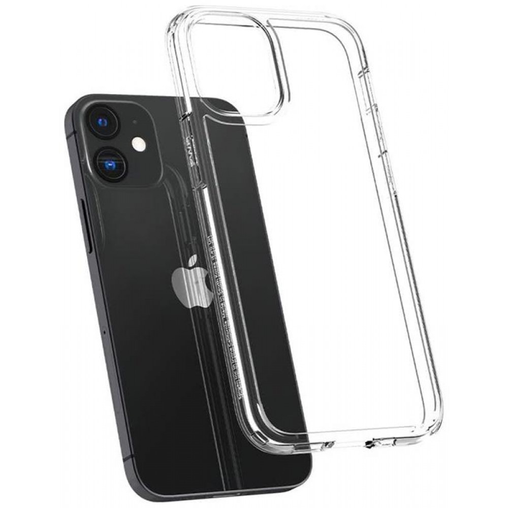 Чохол-накладка Spigen Crystal Hybrid для Apple iPhone 12 Mini Crystal Clear (ACS01542)