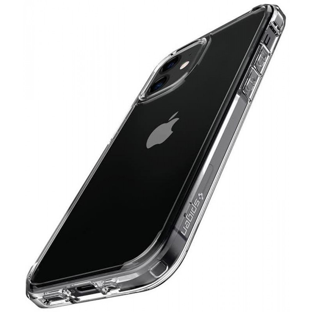 Чохол-накладка Spigen Crystal Hybrid для Apple iPhone 12 Mini Crystal Clear (ACS01542)