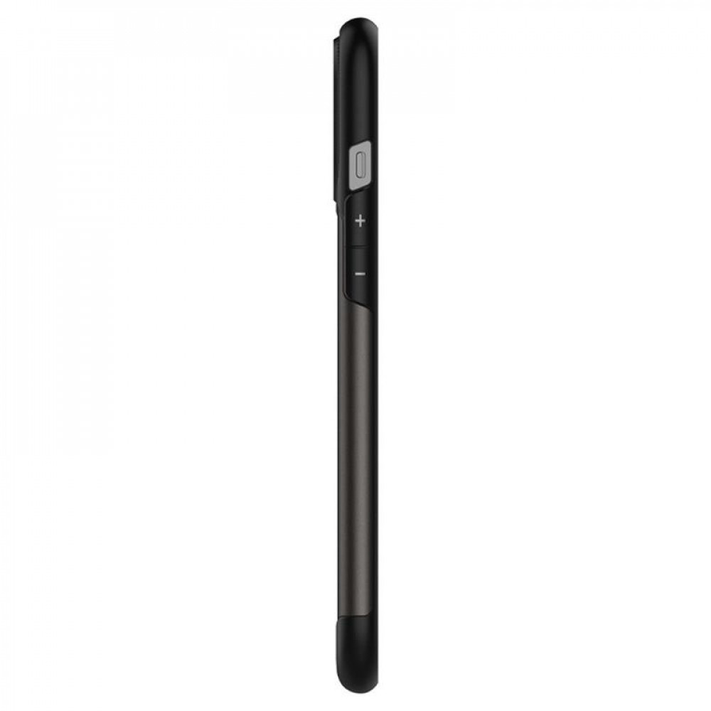 Чохол-накладка Spigen Slim Armor для Apple iPhone 12 Pro Max Gunmetal (ACS01480)