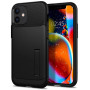 Чохол-накладка Spigen Slim Armor для Apple iPhone 12 Mini Black (ACS01545)