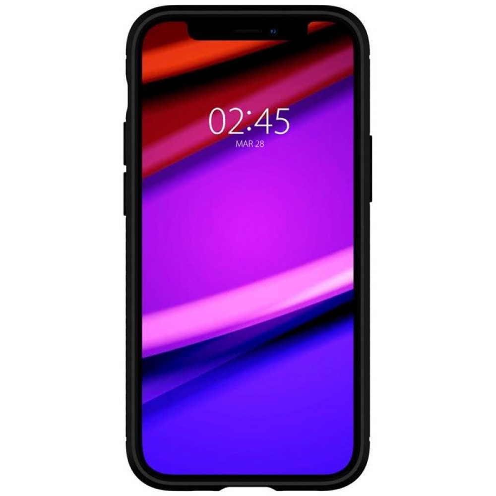 Чохол-накладка Spigen Rugged Armor для Apple iPhone 12 Mini Matte Black (ACS01743)