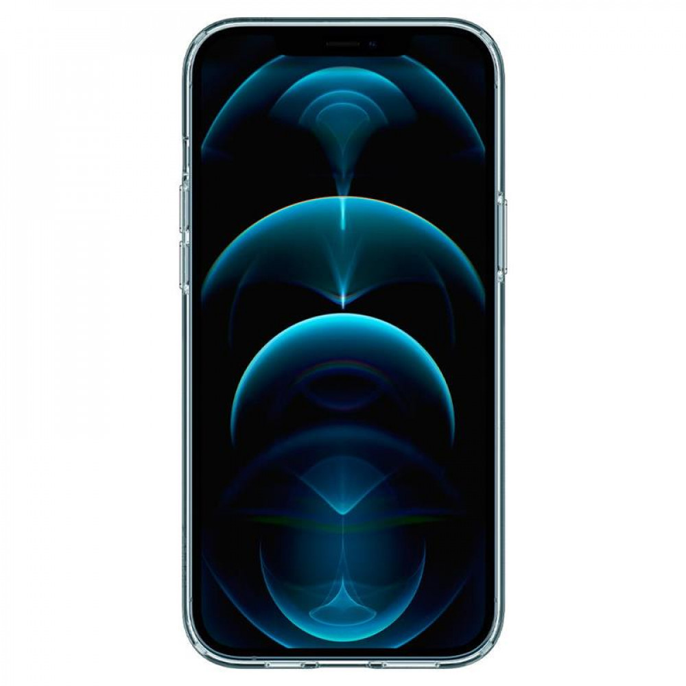 Чохол-накладка Spigen Quartz Hybrid для Apple iPhone 12 Pro Max Crystal Clear (ACS01621)