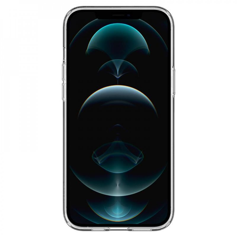 Чохол-накладка Spigen Quartz Hybrid для Apple iPhone 12 Pro Max Crystal Clear (ACS01621)