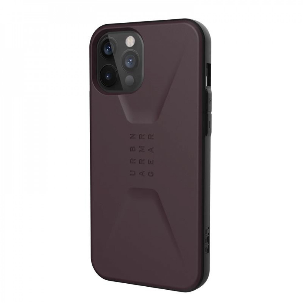 Чохол-накладка Urban Armor Gear Civilian для Apple iPhone 12 Pro Max Eggplant (11236D114949)