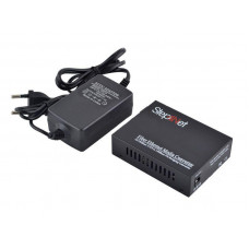Медіаконвертер Step4Net (MC-R-0,1-1SM-1550nm-20) 10/100 Мб, 20км