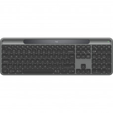 Клавiатура бездротова Logitech Slim Solar+ for Business Graphite (920-013779)