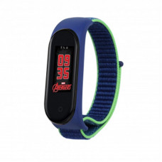 Ремінець BeCover Nylon Style для Xiaomi Mi Smart Band 5/Mi Smart Band 6 Blue/Green (705418) Ремінець BeCover Nylon Style для Xiaomi Mi Smart Band 5/Mi Smart Band 6 Blue/Green (705418)