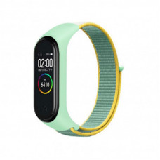 Ремінець BeCover Nylon Style для Xiaomi Mi Smart Band 5/Mi Smart Band 6 Green/Yellow (705420) Ремінець BeCover Nylon Style для Xiaomi Mi Smart Band 5/Mi Smart Band 6 Green/Yellow (705420)
