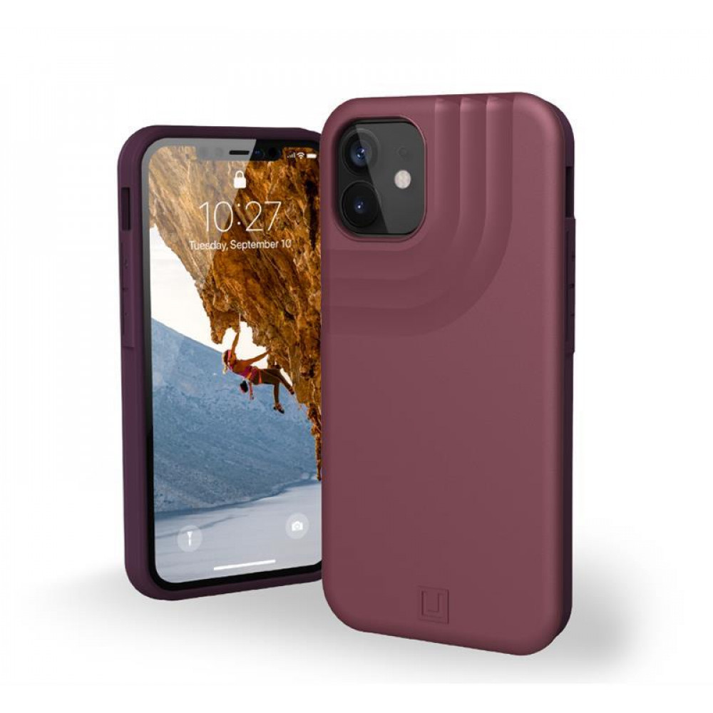 Чохол-накладка Urban Armor Gear U Anchor для Apple iPhone 12 Mini Aubergine (11234M314747)