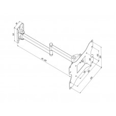 Кронштейн KSL Simpler 27ET (VESA200х200)
