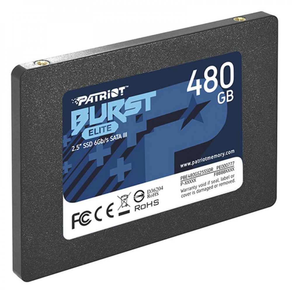 Накопичувач SSD  480GB Patriot Burst Elite 2.5