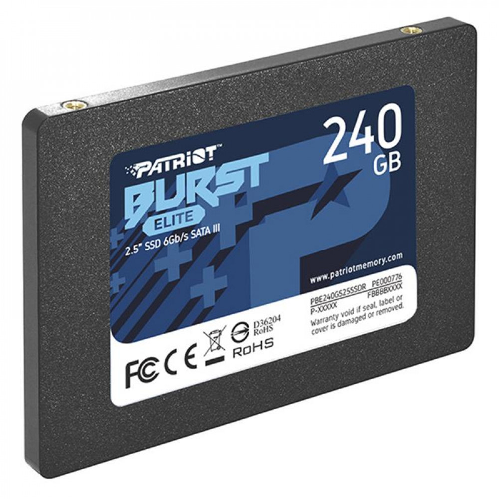 Накопичувач SSD  240GB Patriot Burst Elite 2.5