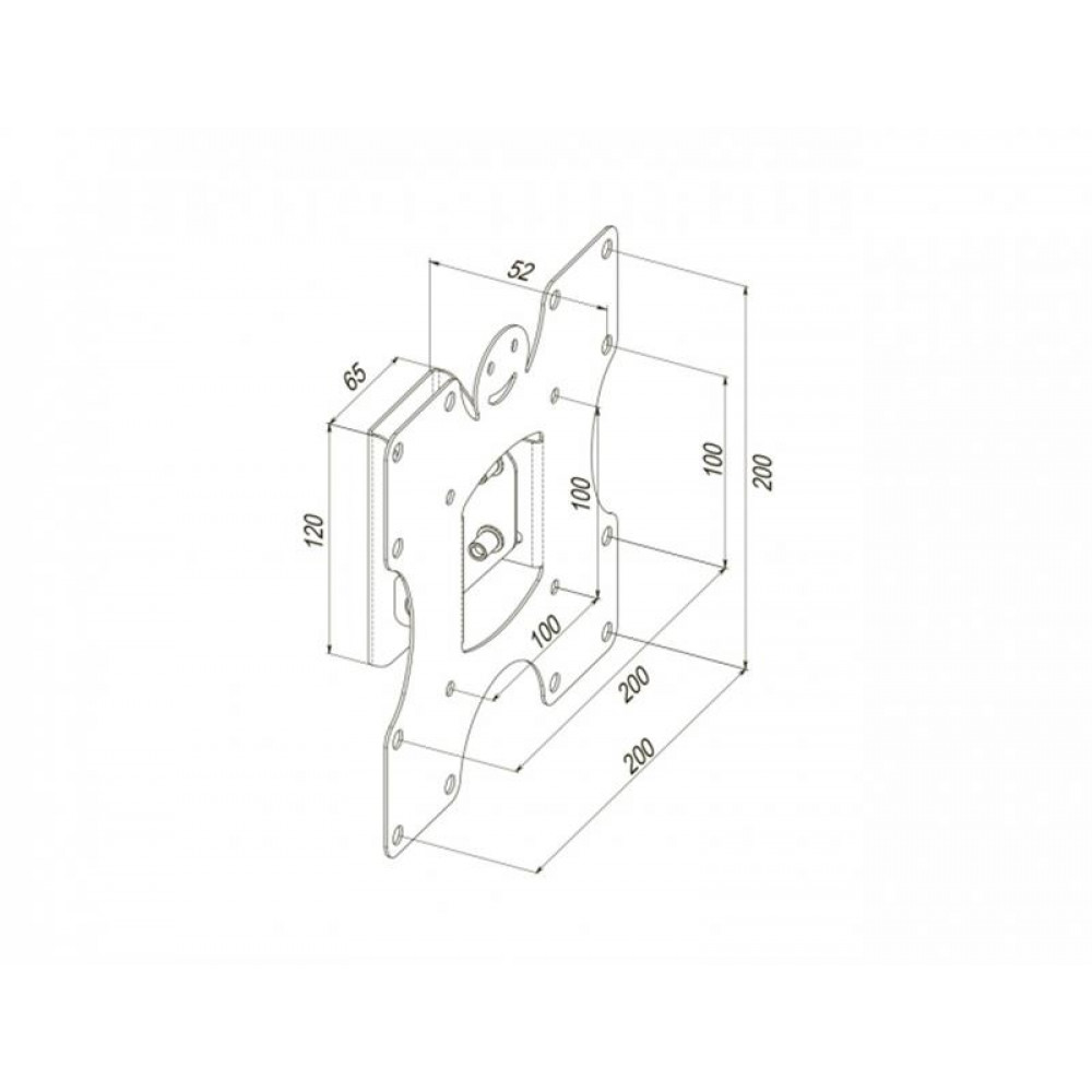 Кронштейн KSL WMB-4021N (VESA200х200)