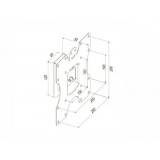 Кронштейн KSL WMB-4021N (VESA200х200)