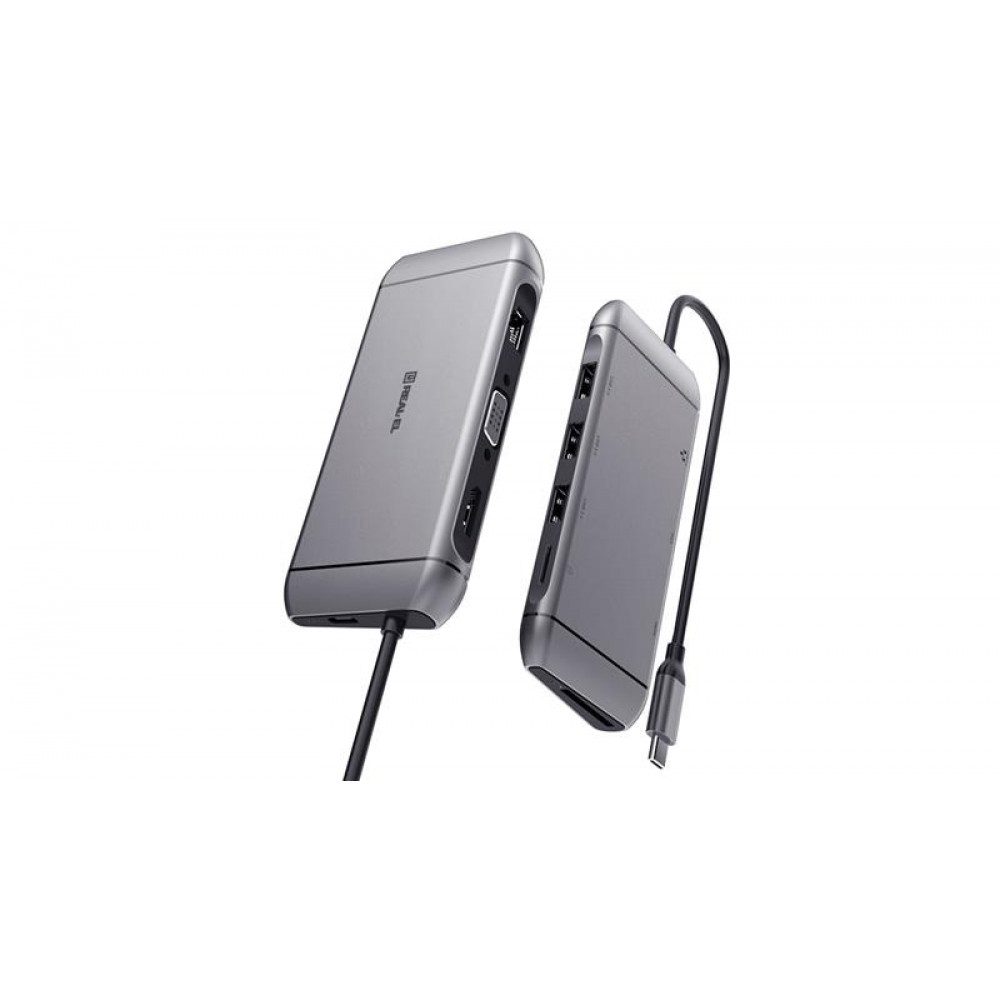 USB-хаб REAL-EL CQ-900 3 ports