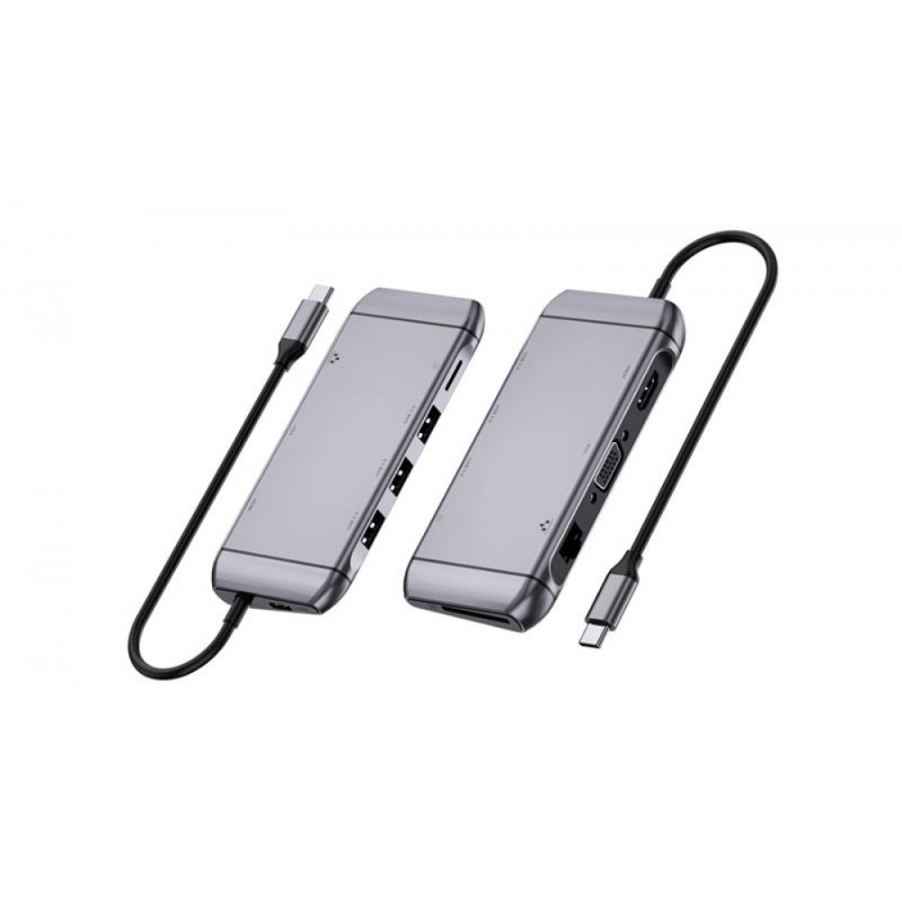 USB-хаб REAL-EL CQ-900 3 ports