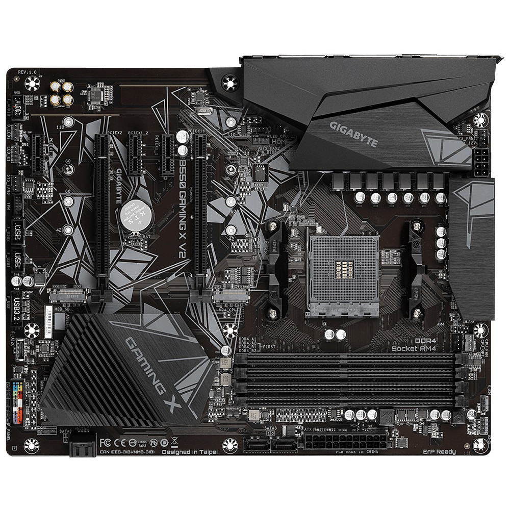 Материнська плата Gigabyte B550 Gaming X V2 Socket AM4
