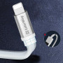 Кабель ColorWay USB - Lightning (M/M), 0.25 м, White (CW-CBUM-LM25W) Кабель ColorWay USB - Lightning (M/M), 0.25 м, White (CW-CBUM-LM25W)