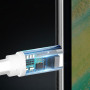 Кабель ColorWay USB - Lightning (M/M), 0.25 м, White (CW-CBUM-LM25W) Кабель ColorWay USB - Lightning (M/M), 0.25 м, White (CW-CBUM-LM25W)