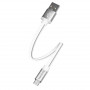 Кабель ColorWay USB - micro USB (M/M), 0.25 м, White (CW-CBUM-MUM25W) Кабель ColorWay USB - micro USB (M/M), 0.25 м, White (CW-CBUM-MUM25W)