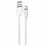 Кабель ColorWay USB - USB Type-C (M/M), 5.0А, 1 м, White (CW-CBUC019-WH)