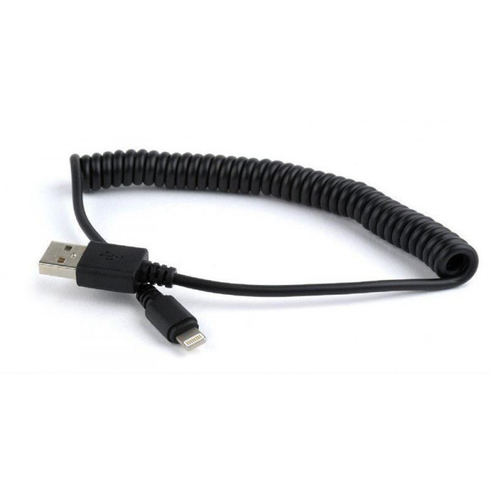 Кабель Cablexpert USB - Lightning V 2.0 (M/M), 1.5 м, чорний (CC-LMAM-1.5M)