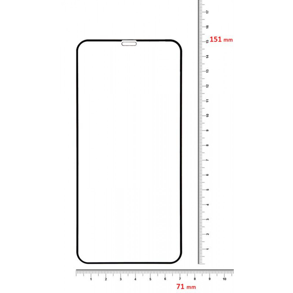 Захисне скло BeCover для Apple iPhone 11 Pro Max Black (704105)