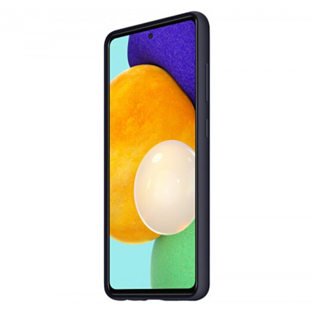 Чохол-накладка Samsung Silicone Cover для Samsung Galaxy A52 SM-A525/SM-A526/A52s SM-A528 Black (EF-PA525TBEGRU)