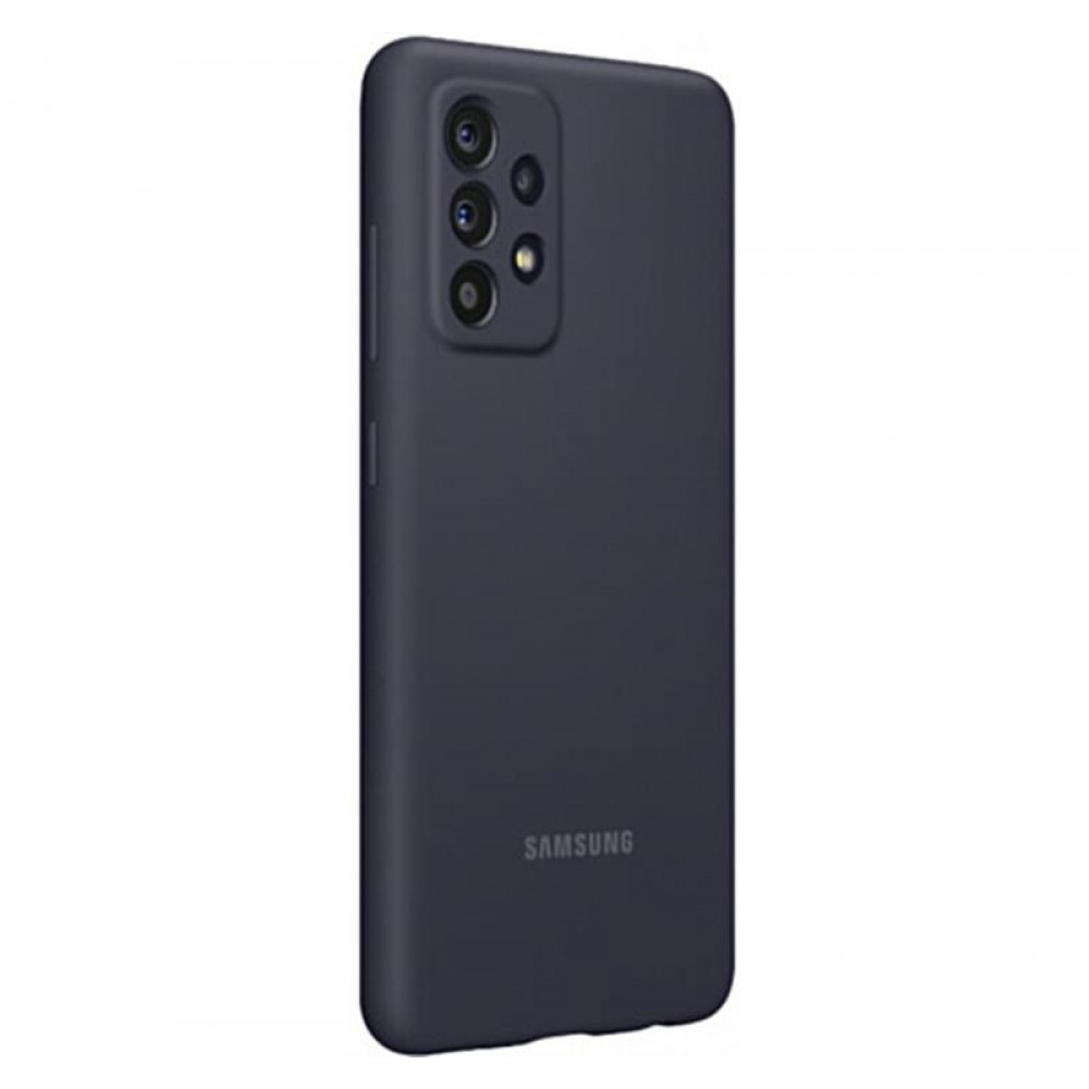 Чохол-накладка Samsung Silicone Cover для Samsung Galaxy A52 SM-A525/SM-A526/A52s SM-A528 Black (EF-PA525TBEGRU)