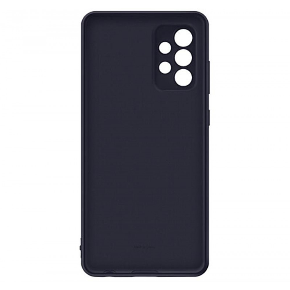 Чохол-накладка Samsung Silicone Cover для Samsung Galaxy A72 SM-A725 Black (EF-PA725TBEGRU)