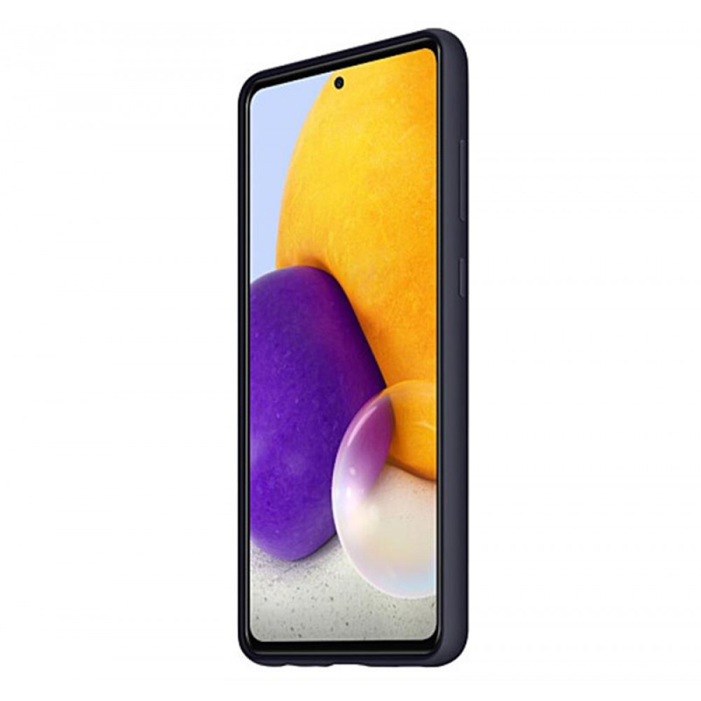 Чохол-накладка Samsung Silicone Cover для Samsung Galaxy A72 SM-A725 Black (EF-PA725TBEGRU)