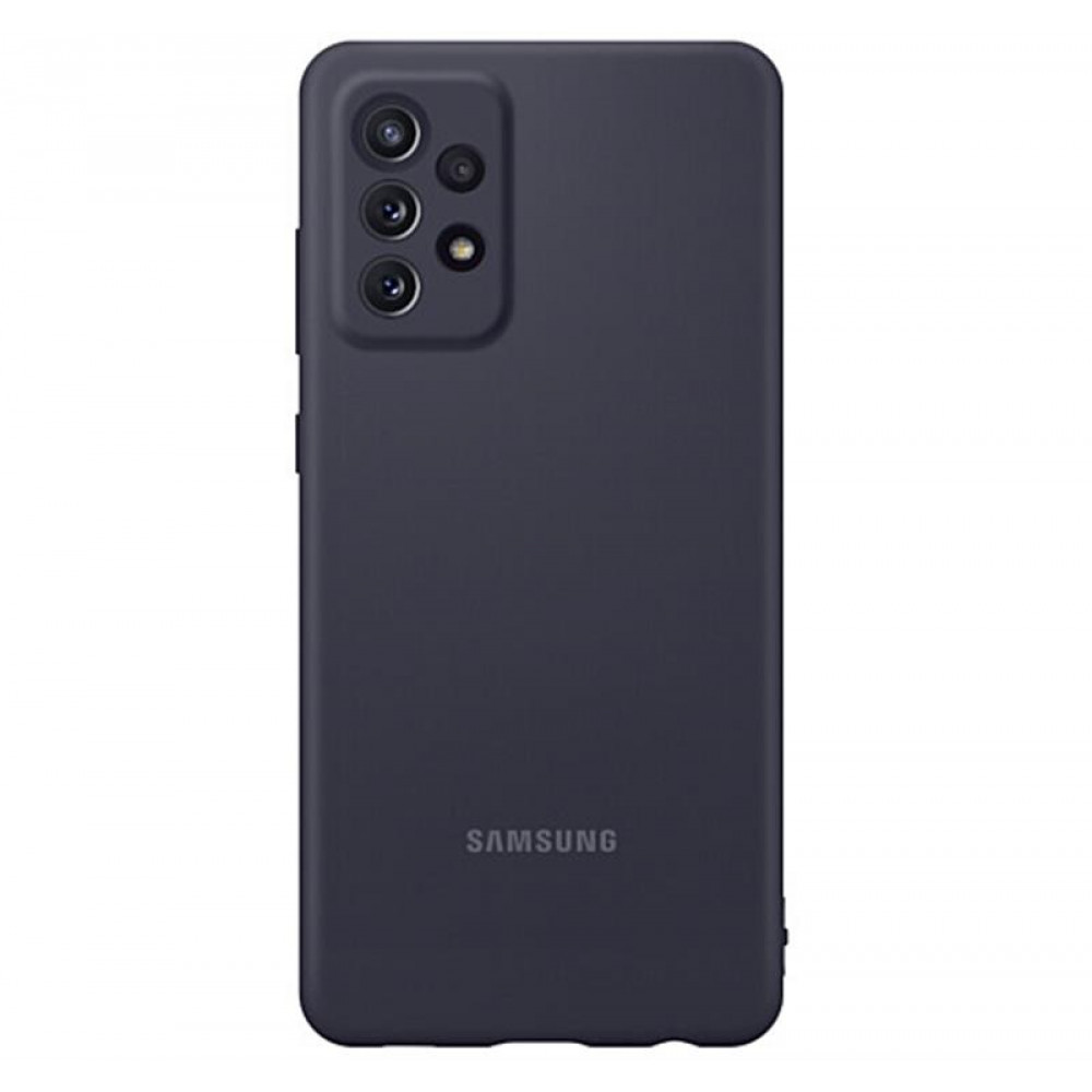 Чохол-накладка Samsung Silicone Cover для Samsung Galaxy A72 SM-A725 Black (EF-PA725TBEGRU)