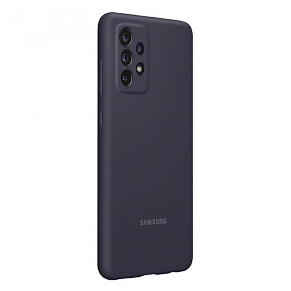 Чохол-накладка Samsung Silicone Cover для Samsung Galaxy A72 SM-A725 Black (EF-PA725TBEGRU)