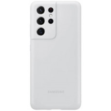 Чохол-накладка Samsung Silicone Cover для Samsung Galaxy S21 Ultra SM-G998 Light Gray (EF-PG998TJEGRU)