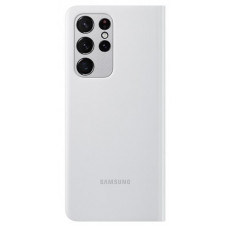 Чохол-книжка Samsung Smart Clear View Cover для Samsung Galaxy S21 Ultra SM-G998 Light Gray (EF-ZG998CJEGRU)