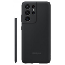 Чохол-накладка Samsung Silicone Cover для Samsung Galaxy S21 Ultra SM-G998 Black (EF-PG99PTBEGRU)+S Pen