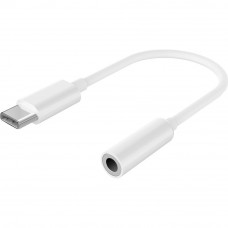 Адаптер Cablexpert USB Type-C - 3.5 мм (M/F), 0.1 м, White (A-CM-3.5F-01)