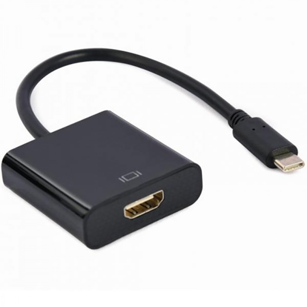 Адаптер Cablexpert USB Type-C - HDMI (M/F) Black (A-CM-HDMIF-03)