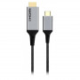 Кабель Cablexpert USB Type-C - HDMI (M/M), 1.8 м, чорний (A-CM-HDMIM4K-1.8M)