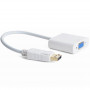 Адаптер Cablexpert DisplayPort - VGA (M/F), 0.15 м, білий (A-DPM-VGAF-02-W) пакет
