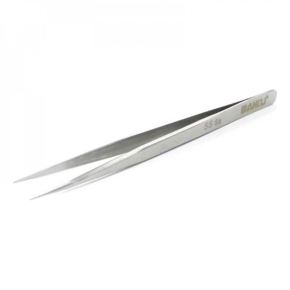 Пінцет прямий Baku A3 SS-Sa (A10240)