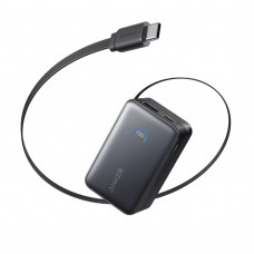 Універсальна мобільна батарея Anker Nano 10000mAh 45W Black (A1638H11)